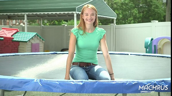 Trampoline Jumping Mat, fits for 13' x 13' Square Frames with 84 V-Rings, Using 7.5" springs -MAT ONLY