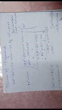 Division Of Polynomials | How to Divide a Polynomials 📚✍️..#shorts #youtubeshorts​ #ytshorts​