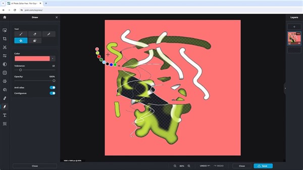 Pixlr X Section 26 Drawing Tools