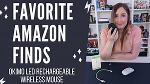 Watch OKIMO LED Rechargeable Wireless Mouse on Amazon Live
