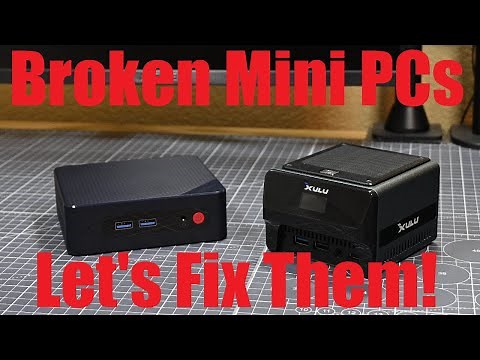 Two Mini PCs that Won't POST - Let's Fix Them!