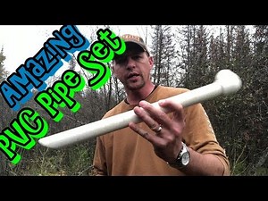 Amazing PVC Pipe set !! Raccoon Mink and More