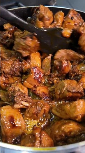 The BEST Filipino Chicken Dish?! Chicken Adobo #shorts