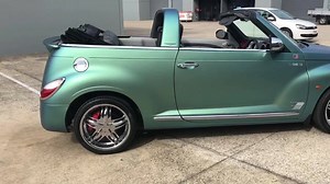 5.7K views · 69 reactions | Video reveal: PT Cruiser full colour delete. We removed the doors and trunk lid to complete this full inside and outside wrap. The original burgundy red has now been wrapped over with a custom Satin Lapis Blue wrap. If we didn’t tell you, you’d never guess the original colour. | Exclusive Wraps | Facebook