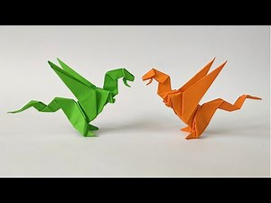 Origami MYTHICAL DRAGON | How to make a paper dragon