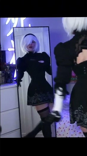 2B COSPLAY! 🖤 #cosplay #cosplayer #2b #nierautomata #nieuczesana #shiniwaifu