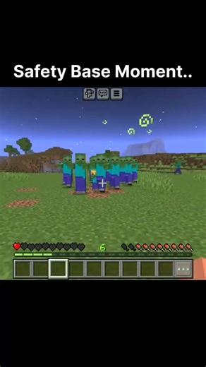 Minecraft Safety Base #minecraft #shorts
