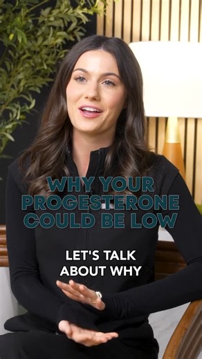Source Of Health | Aesthetics & Wellness Scottsdale on Instagram: "Low progesterone is common — but the reasons behind it often get overlooked. The biggest cause is not ovulating. If you don’t ovulate, you can’t form a corpus luteum, and you can’t make progesterone. This can happen with PCOS, perimenopause, and menopause… but it can also happen even when you are still cycling. Chronic stress and high cortisol burn through progesterone faster. Undereating and over-exercising can suppress ovulatio