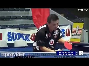 He Zhi Wen Collection Of Deadly Table Tennis Blows (Highlights)