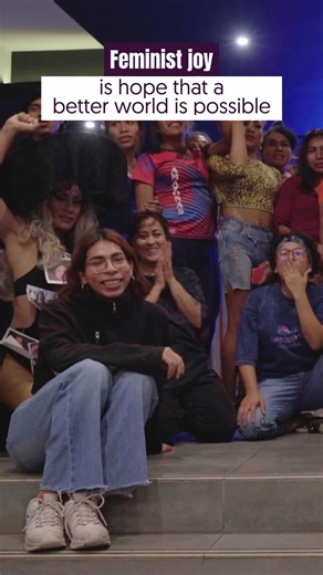 Take a break from scrolling and watch these 30 seconds of feminist joy. 💜​ In a year when funding cuts and crises are threatening gender justice progress, feminist leaders continue to show us that joy and collective care are acts of RESISTANCE. ​ From Uganda to Peru and Sudan, they are not just holding the line; they are reimagining what’s possible for women, girls, and historically marginalized communities everywhere.​ ​ __ ​ Tómate una pausa del scroll y mira estos 30 segundos de alegría femi