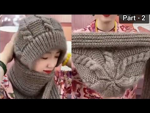 woolen cap design for ladies/woolen topi ka design/topibanane ka tarika part2/baby cap design 2026