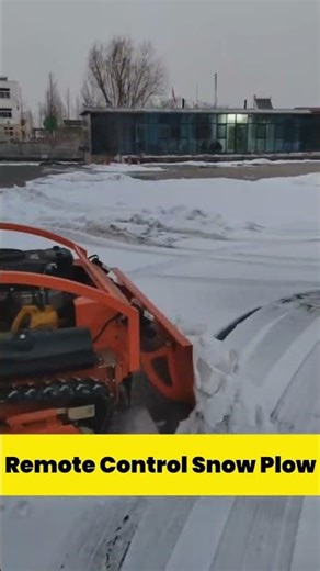 Remote Control Snow Plow. Order it from us.
