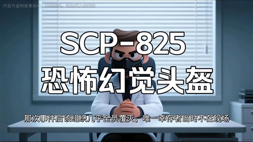 【研究员小E】SCP-825 恐怖幻觉头盔