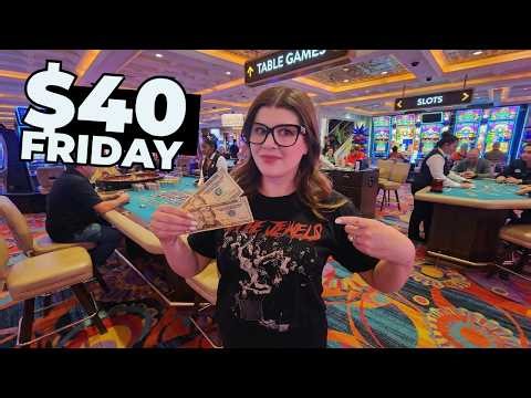 I Tried the $40 Method on 5 BRAND NEW Slot Machines!