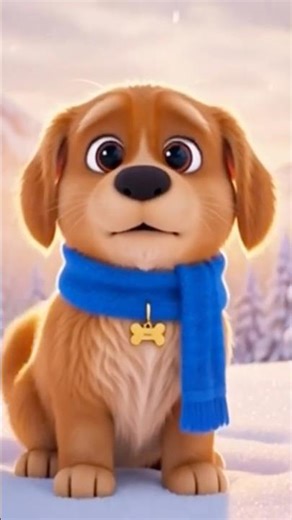 Their Snowy Journey Begins 🐧 | AI Animated Story Short #aianimation #pets