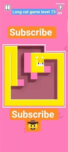 Long Cat Level 73 Walkthrough | Advanced Puzzle Strategy #cutegame #longcat #cattailsgame