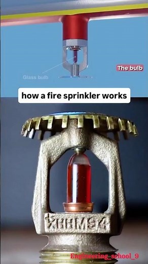 How a Fire Sprinkler System Works – Types, Components & Fire Protection Process Explained #firework