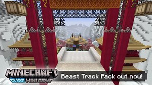 Soar past mighty dragons in this epic track inspired by Chinese legend. Now available in the Beast Track Pack for Glide! | Minecraft