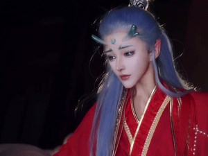 Nezha与Ao Bing的精彩cosplay展示