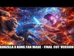 GODZILLA x KONG -Fan made Final CUT VERSION 3d Animation