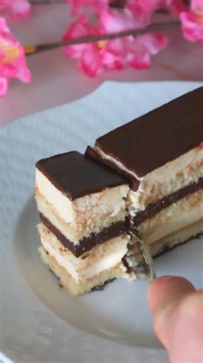 Authentic Opéra Cake with German-Style Custard Buttercream | Professional Pastry Chef Recipe