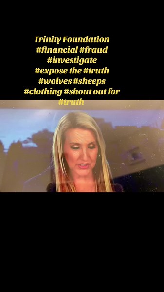 Trinity Foundation: The Dark Truth Behind Donations