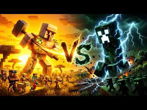 Iron Golem vs Creeper Army: The Silent Detonation War | Minecraft Animation | Full Movie