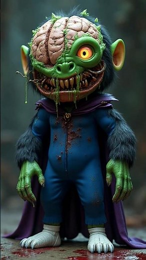 Powerpuff Girls Villains Horror Versions 💀 | Mojo Jojo, Him & Fuzzy Lumpkins Creepy Reimagined