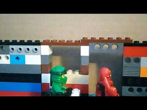 lego Spongebob pizza delivery part 1