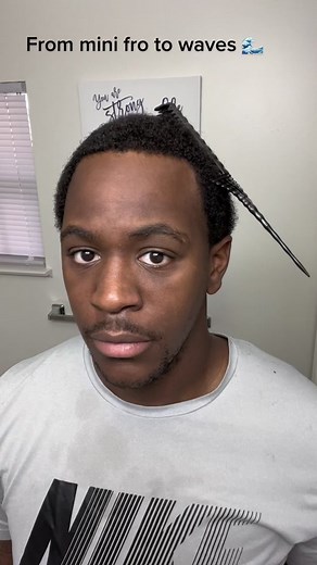 From mini fro to waves 🌀🌊 #540waves #540wavers #topwaves #topwavers #360waves #360wavers #360waver #540wavespattern #540wavesonspin #wavesmilitary #militarywaves #militarywaver #elitespins #brushking #torinopro #royaltybrush #TWM #AGNB #T2B #NovaNaturals #Novagang #HairHealth #dippingonduty #royaltyhaircare #royaltyhaircareproducts #360jeezy #360_juic3 #fyp #foryoupage #wavetok