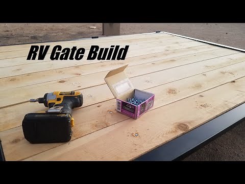 How To Build an RV Gate