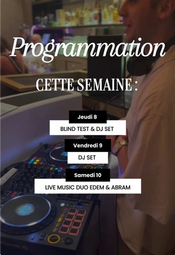 Programmation de la semaine au Cirque Beaubourg ! ✨💫 #nightparis #soireeparis #djsetparis #parisvibe