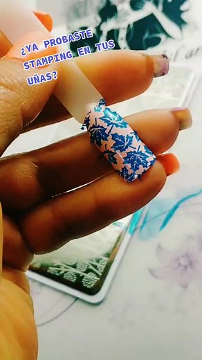 Stamping básico 💅💅💅 #stamping #newnails #uñasdecoradas #hechaspormi #uñasencasa #homenails