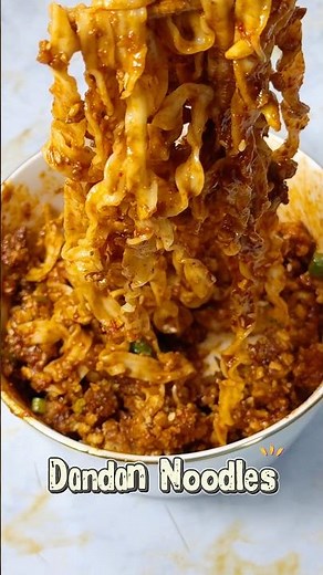 Korean Dandan Noodles | 10-Minutes Homemade Korean-Style Noodles | Quick & Simple Noodles Recipe