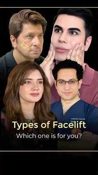 Not All Facelifts Are the Same 😱 Types of Facelift Explained by Dr. Salman #drsalman
