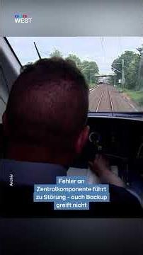 Train service suspended! Radio system glitch paralyzes trains nationwide | RTL WEST