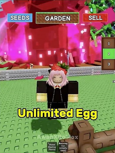 Ruby Squid too OP #roblox #growagarden