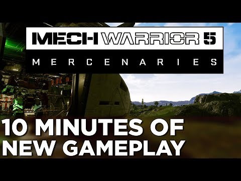 MechWarrior 5: Mercenaries — 10 Minutes of NEW GAMEPLAY