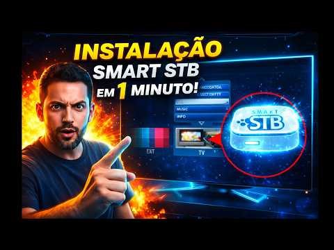 SMART STB na Smart TV: INSTALAÇÃO RÁPIDA e SEM ERRO! 🚀 #SmartSTB #IPTV