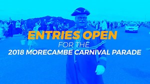 5.1K views · 22 reactions | Parade entries are OPEN for the 2018 Morecambe Carnival Parade. This year's theme is Spectacular Seaside! Enter the parade online NOW: morecambecarnival.org/parade Schools, businesess, clubs, teams, charities, uniform groups and more all welcome to enter. Showcase yourself and cause to thousands of spectators at #MC18 Sunday 12th August 2018. | Morecambe Carnival | Facebook