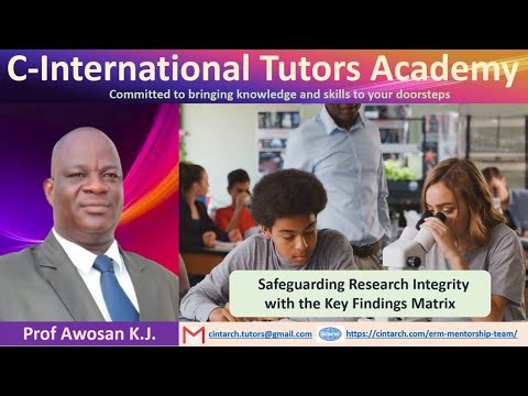 Safeguarding Research Integrity with the Key Findings Matrix