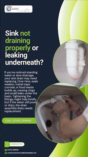 How to Replace a Sink Drain | Fix Leaks, Slow Drainage & Blockages | London