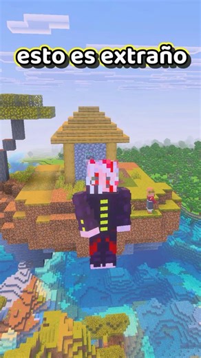 ALDEA IMPOSIBLE en el CIELO...🌤️ #minecraft