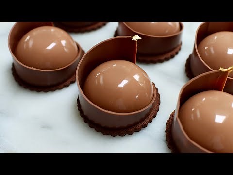 Nutty Hazelnut & Milk Chocolate Mousse Recipe. What can be better than this? 헤이즐넛 밀크 초코 무스 레시피