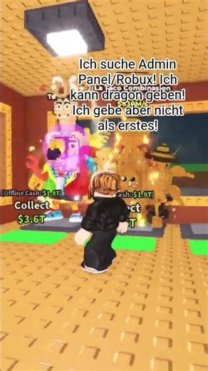 Ich suche Admin Panel/robux! ich gebe nicht first! #stealabrainrot #roblox