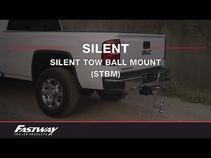 Fastway Flash STBM (Silent Tow) - Anti-rattle Aluminum Ball Mount