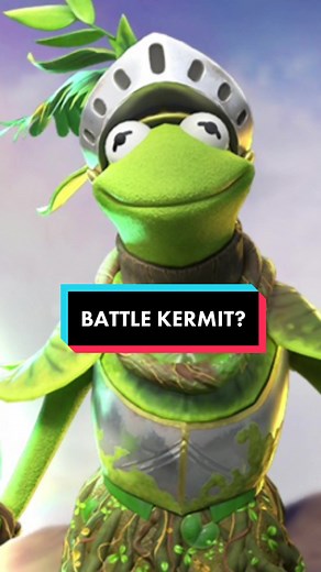 Disney Mirrorverse Battle Kermit with Swamp Armor and Lily Pads