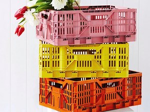 Turn Plastic Crates Into Fun Storage Boxes - Bunnings Australia