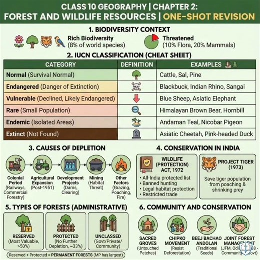 geography class 10 chapter 2 short notes