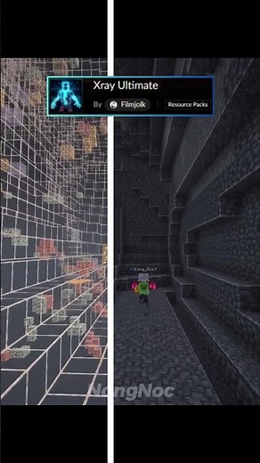Mỗi ngày một ResourcePack Minecraft Phần 32 Xray Ultimate #minecraftresourcepack #minecraft